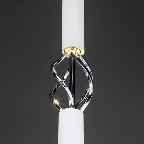 Подвесной светильник Eurosvet Lance 50191/1 LED белый/хром в Нижнем Новгороде фото 3