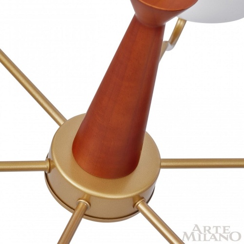 Подвесная люстра Arte Milano AM-Napoli 310166/D780/6 BS/WD в Нижнем Новгороде фото 3