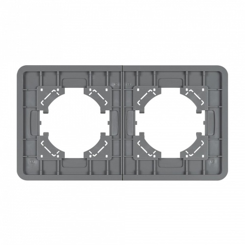 Рамка на 2 поста Arlight OMALI 049694 в Нижнем Новгороде фото 3