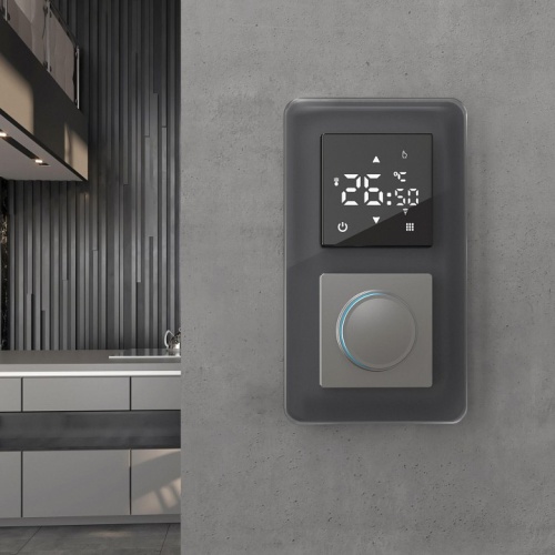 Рамка на 2 поста Werkel Elite (графит, стекло) W0022440 в Нижнем Новгороде фото 2