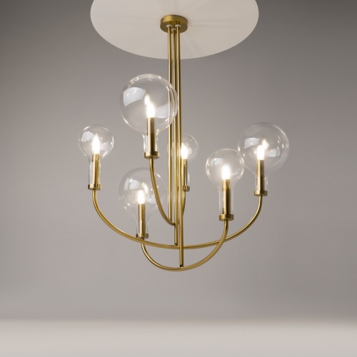 Люстра на штанге Maytoni Status MOD333PL-06BS в Нижнем Новгороде фото 7