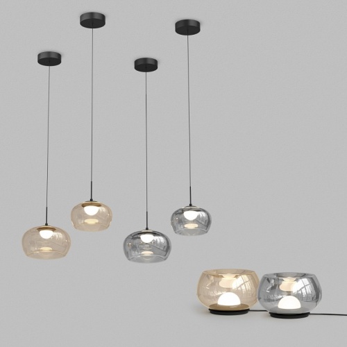 Настольная лампа декоративная Denkirs FLOA DK6747-BK+SM в Нижнем Новгороде фото 4