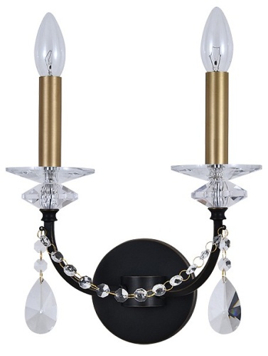 Бра Newport АНАСТАСИЯ 3972/A black+brass в Нижнем Новгороде