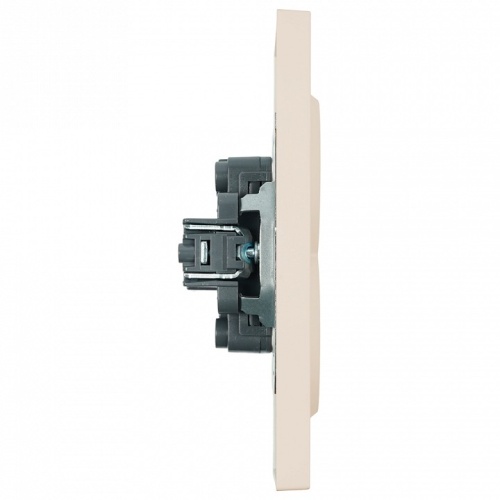 Розетка двойная без заземления и со шторкой Stekker Эмили 49903 в Нижнем Новгороде фото 6