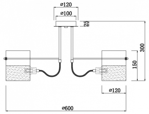 Люстра на штанге Freya Ampera FR2023PL-05CH в Нижнем Новгороде фото 14
