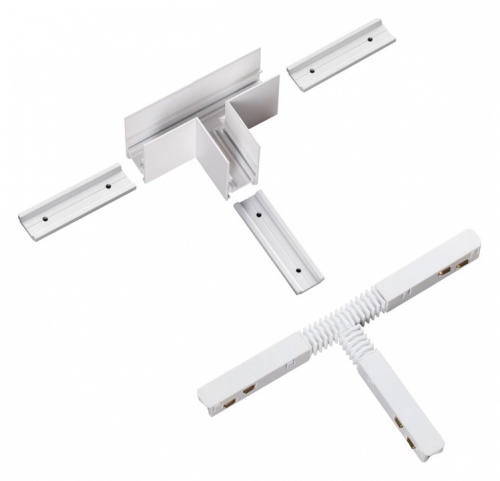 Соединитель T-образный для треков накладных Novotech Flum 135125 в Нижнем Новгороде фото 3