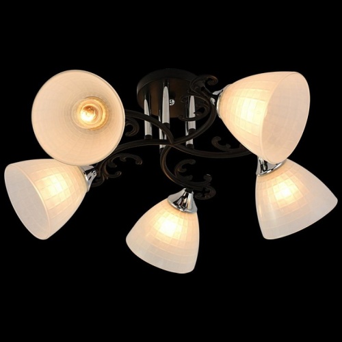 Люстра на штанге 11308-0.3-05 BK+CR в Нижнем Новгороде фото 2