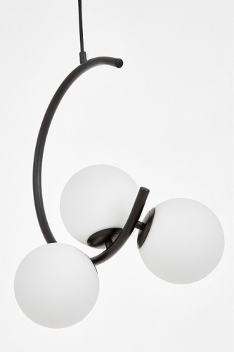 Подвесная люстра LUMINA DECO BONIO LDP 7031-3 BK в Нижнем Новгороде фото 4