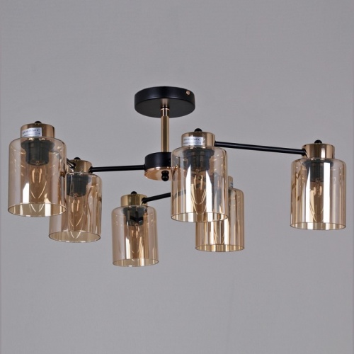 Люстра на штанге 01606-0.3-06 BK+FGD в Нижнем Новгороде