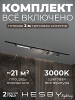 Комплект трековый Hesby Lighting Skylite №5 HSBL_kompl_S005_VI2B3K в Нижнем Новгороде