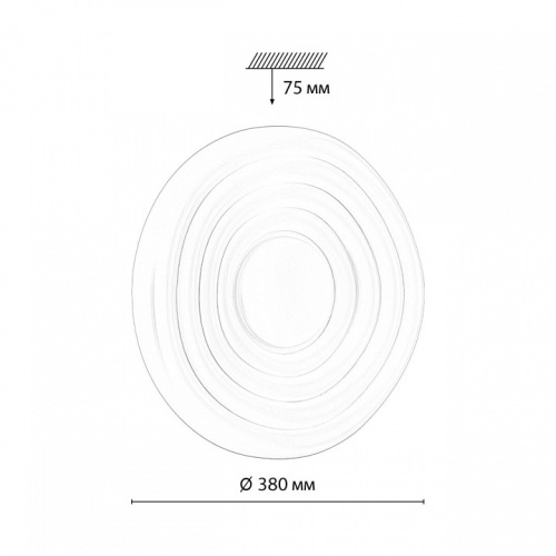 Накладной светильник Sonex Fass 7679/DL в Нижнем Новгороде фото 7