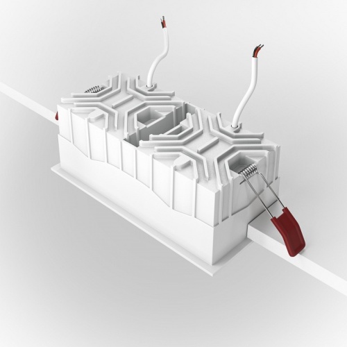 Встраиваемый светильник Maytoni Alfa DL043-02-15W4K-D-SQ-WB в Соколе фото 4