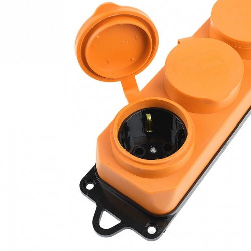 Розетка переносная разборная с заземлением и крышкой Stekker Одри 49405 в Нижнем Новгороде фото 4