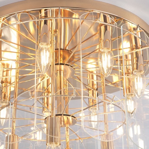 Потолочная люстра Eurosvet Claire 60170 золото в Нижнем Новгороде фото 2