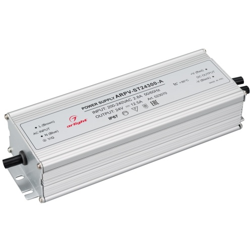 Блок питания ARPV-ST24300-A (24V, 12.5A, 300W) (Arlight, IP67 Металл, 3 года) в Магнитогорске