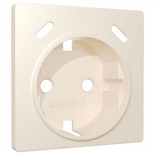Накладка для розетки с заземлением и со шторками и 2хUSB type С Ambrella Volt ALFA AP3305 в Нижнем Новгороде