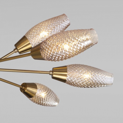 Люстра на штанге Eurosvet Thalia 60140/12 золото в Нижнем Новгороде фото 2