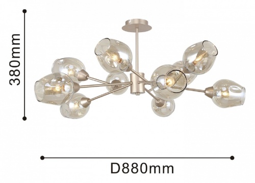 Люстра на штанге F-promo Tilda 2658-10U в Нижнем Новгороде фото 4