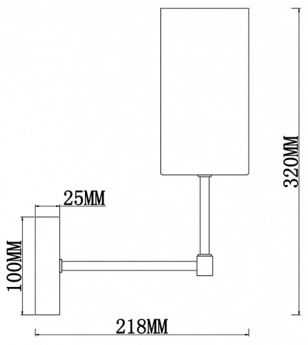 Бра Freya Agnes FR5184WL-01BS в Омске фото 2