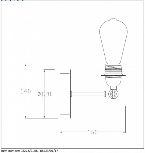 Бра Lucide Retro 08223/01/17 в Нижнем Новгороде фото 2