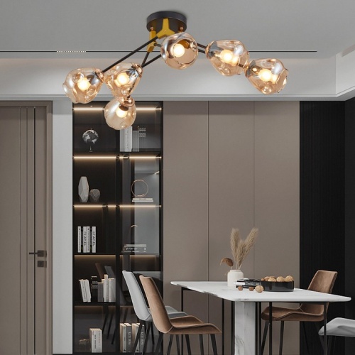 Потолочная люстра Arte Milano AMALFI 252588/6 Br в Нижнем Новгороде фото 3