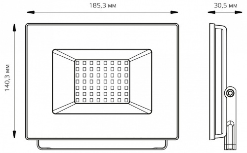 Настенно-потолочный прожектор Gauss Elementary 613100250 в Нижнем Новгороде фото 2
