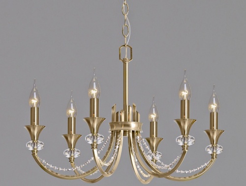 Подвесная люстра ILLUMICO  IL5234-6PLS-25 ELITE в Нижнем Новгороде