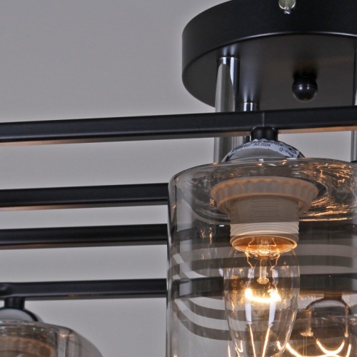 Потолочная люстра 70209-0.3-06 BK+CR в Нижнем Новгороде фото 2