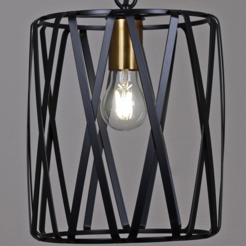 Подвесной светильник ILLUMICO  IL1023-1PB-05 BK GD в Нижнем Новгороде фото 2