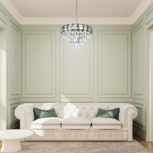 Подвесная люстра Escada 140008 140008/8P Chrome в Нижнем Новгороде фото 4