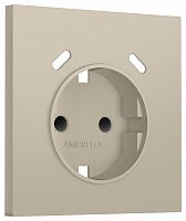 Накладка для розетки с заземлением и со шторками и 2хUSB type C Ambrella Volt SIGMA SP3505 в Нижнем Новгороде
