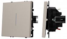 Выключатель проходной одноклавишный с подсветкой без рамки Arlight SWT-NOBE 059430 в Нижнем Новгороде