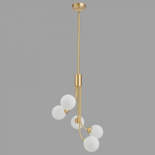 Люстра на штанге Belfast Bryson L-8130-5A BR GL в Нижнем Новгороде фото 3