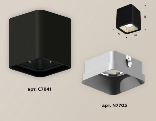 Накладной светильник Ambrella Light XS XS7841003 в Нижнем Новгороде фото 2