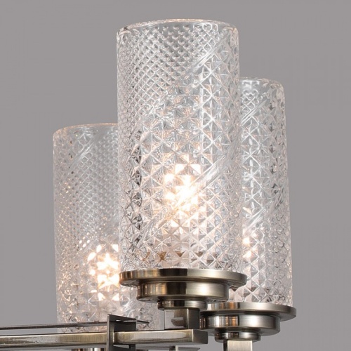 Подвесная люстра ILLUMICO  IL8682-10P-10 BR в Нижнем Новгороде фото 3