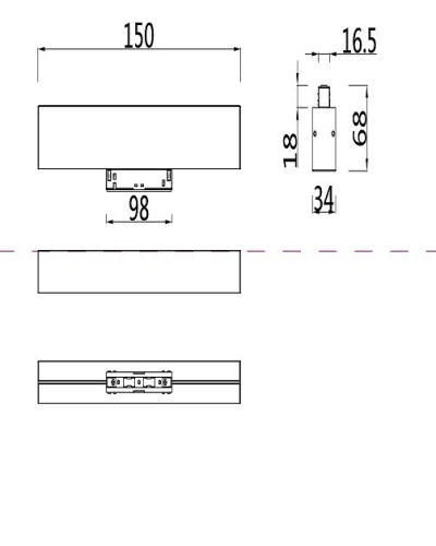 Накладной светильник Maytoni BASIS TR012-2-7W4K-B в Нижнем Новгороде фото 4