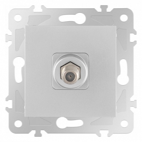 ТВ-розетка без рамки Arte Milano am-203 203.42-1.silver в Нижнем Новгороде