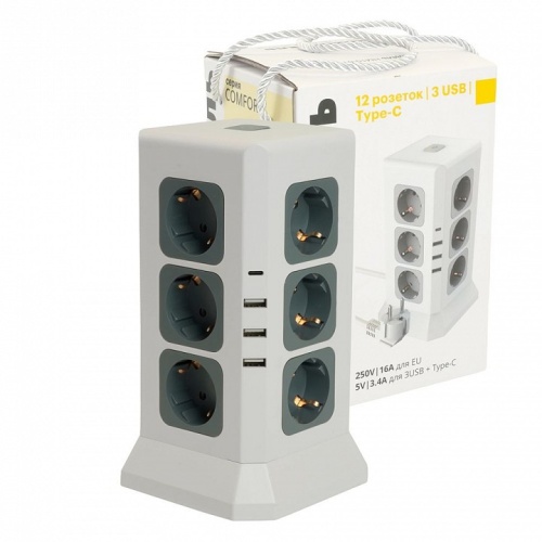 Удлинитель Stekker Comfort 49991 в Нижнем Новгороде фото 9