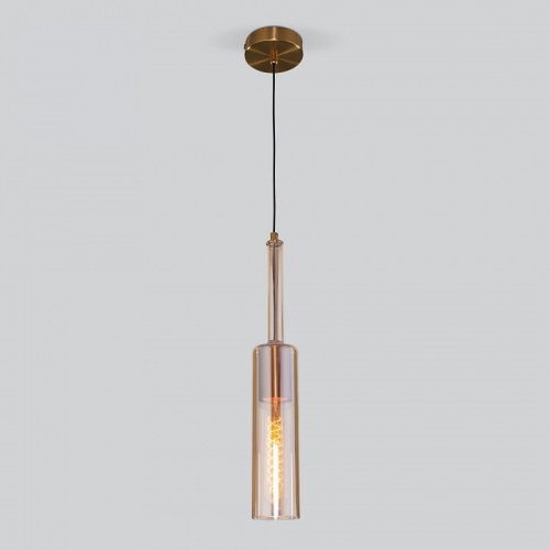 Подвесной светильник Eurosvet Graf 50226/1 янтарный в Нижнем Новгороде фото 2