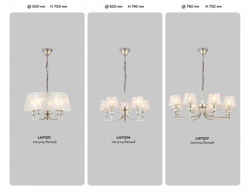 Подвесная люстра Ambrella Light HIGH LIGHT LH71214 в Нижнем Новгороде фото 3