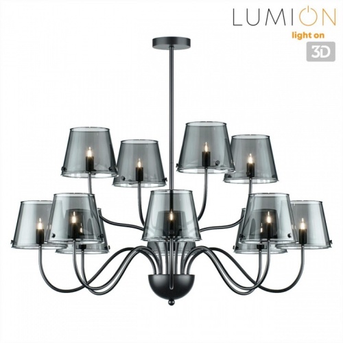 Люстра на штанге Lumion Smoky 6570/12C в Можайске фото 3