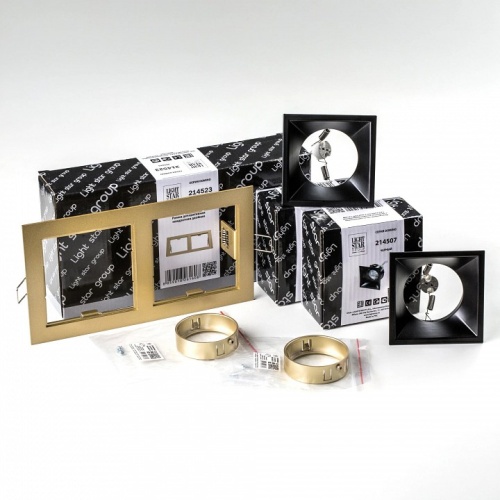 Встраиваемый светильник Lightstar Domino D5230707GMOD в Нижнем Новгороде фото 3