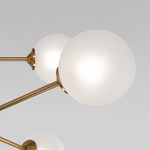 Люстра на штанге Eurosvet Volver 50383 латунь в Нижнем Новгороде фото 2