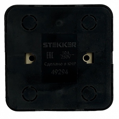 Выключатель двухклавишный с подсветкой Stekker София 49294 в Нижнем Новгороде фото 4