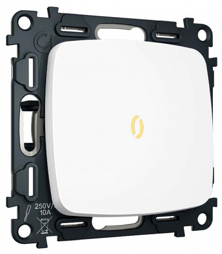 Выключатель самовозвратный одноклавишный с подсветкой, без рамки Ambrella Volt MO MO122050 в Нижнем Новгороде