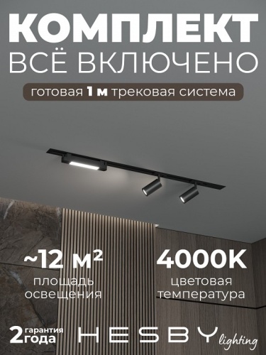 Комплект трековый Hesby Lighting Skylite №5 HSBL_kompl_S005_VI1B4K в Нижнем Новгороде