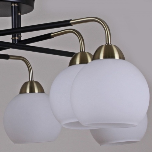 Потолочная люстра ILLUMICO  IL0252-8CSQ-79 BK AB в Нижнем Новгороде фото 3