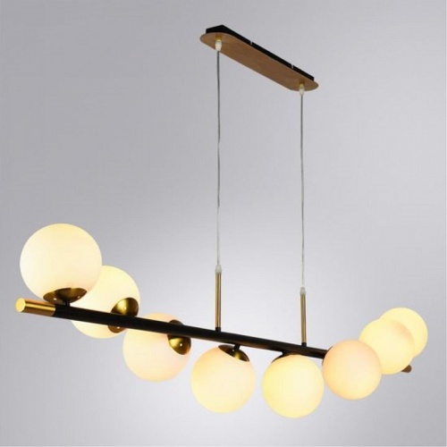 Подвесная люстра Arte Lamp Alcor A2224SP-8BK в Великом Устюге фото 3