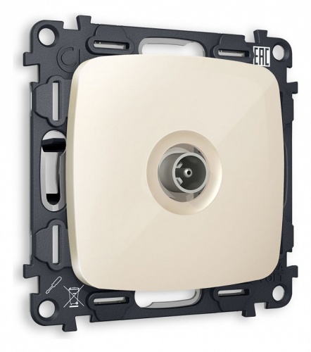 ТВ-розетка оконечная без рамки Ambrella Volt OMEGA MO313010 в Нижнем Новгороде