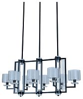 Подвесная люстра Newport АЛЕКСАНДРА 4408/S black+gold в Нижнем Новгороде